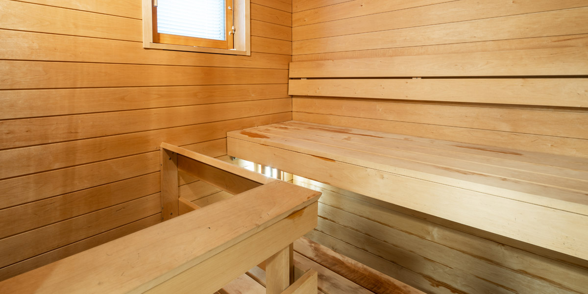 Huovilankadun senioritalon sauna